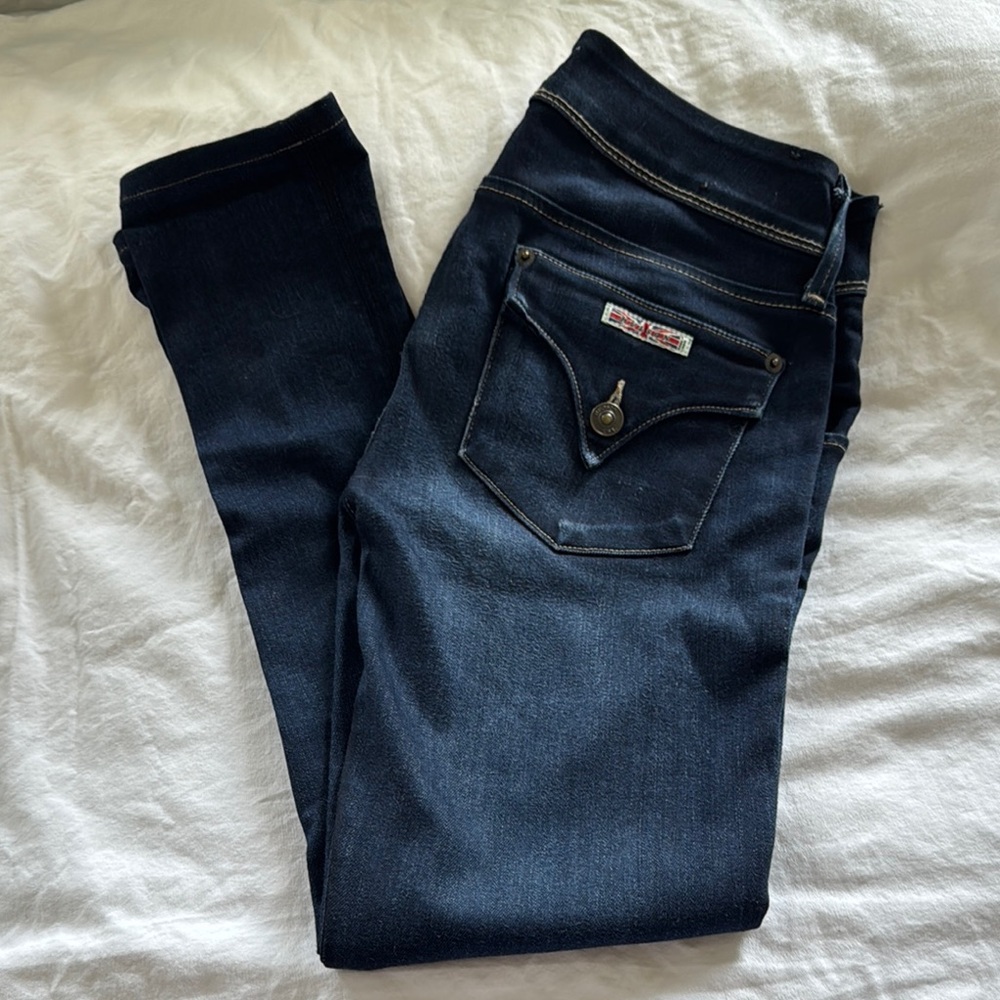 Hudson Jeans Women's Deep Indigo Skinny Jeans